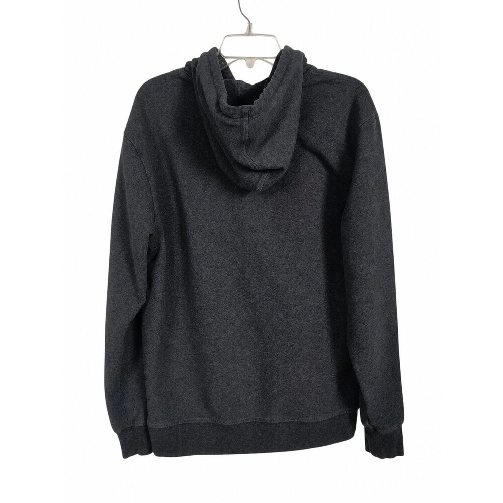 Patagonia Worn Wear Hoodie Unisex Small Gray Organic Cotton Bear Logo Sweatshirt - Picture 4 of 7
